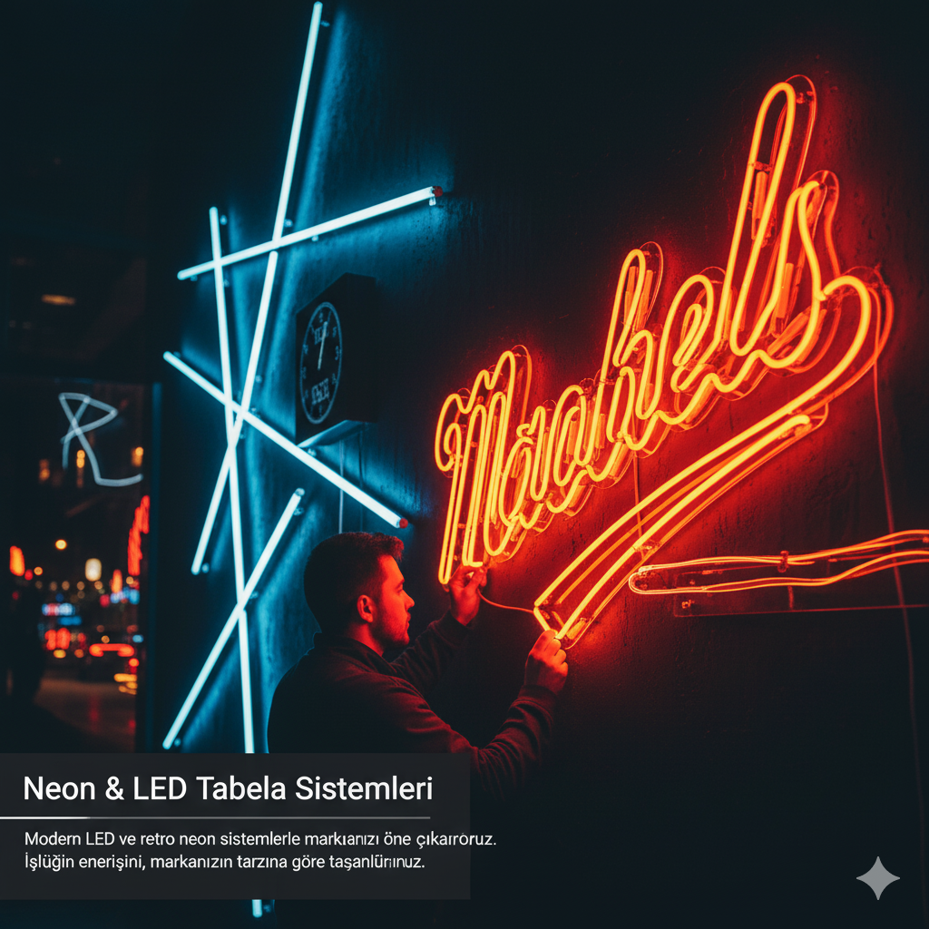 Neon & LED Tabela Sistemleri | Antik Reklam