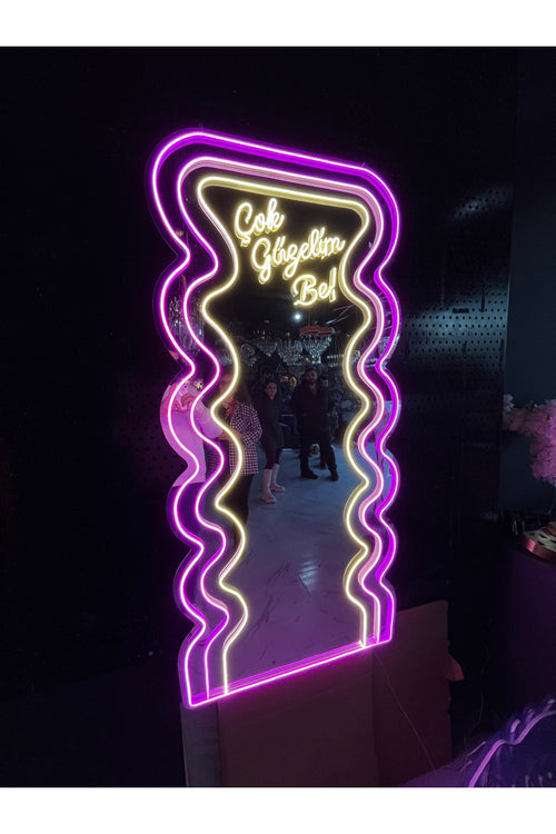 Ayna Neon Led Tabela | Antik Reklam - ANTİK REKLAM