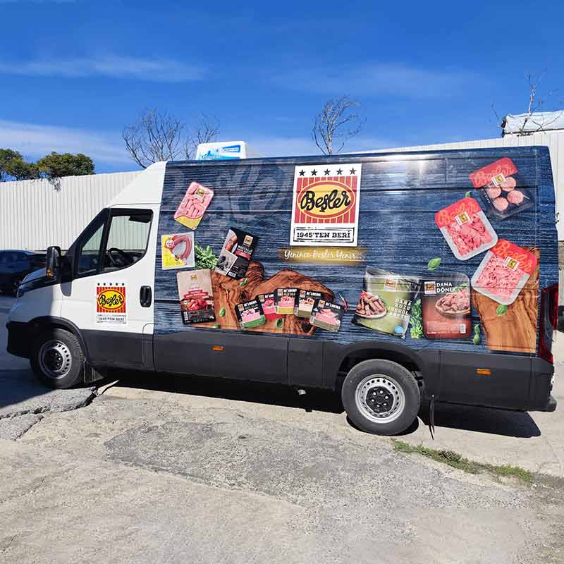 Beşler Araç Giydirme | Antik Reklam - ANTİK REKLAM