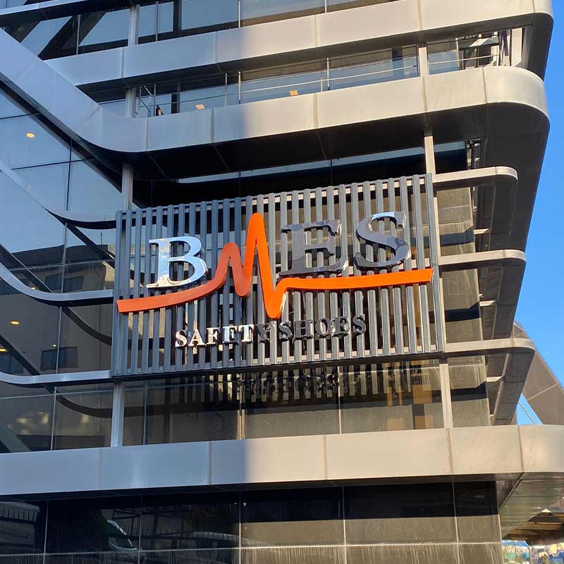 Bmes Ayakkabı Kutu Harf Tabela | Antik Reklam Referans Çalışması - ANTİK REKLAM